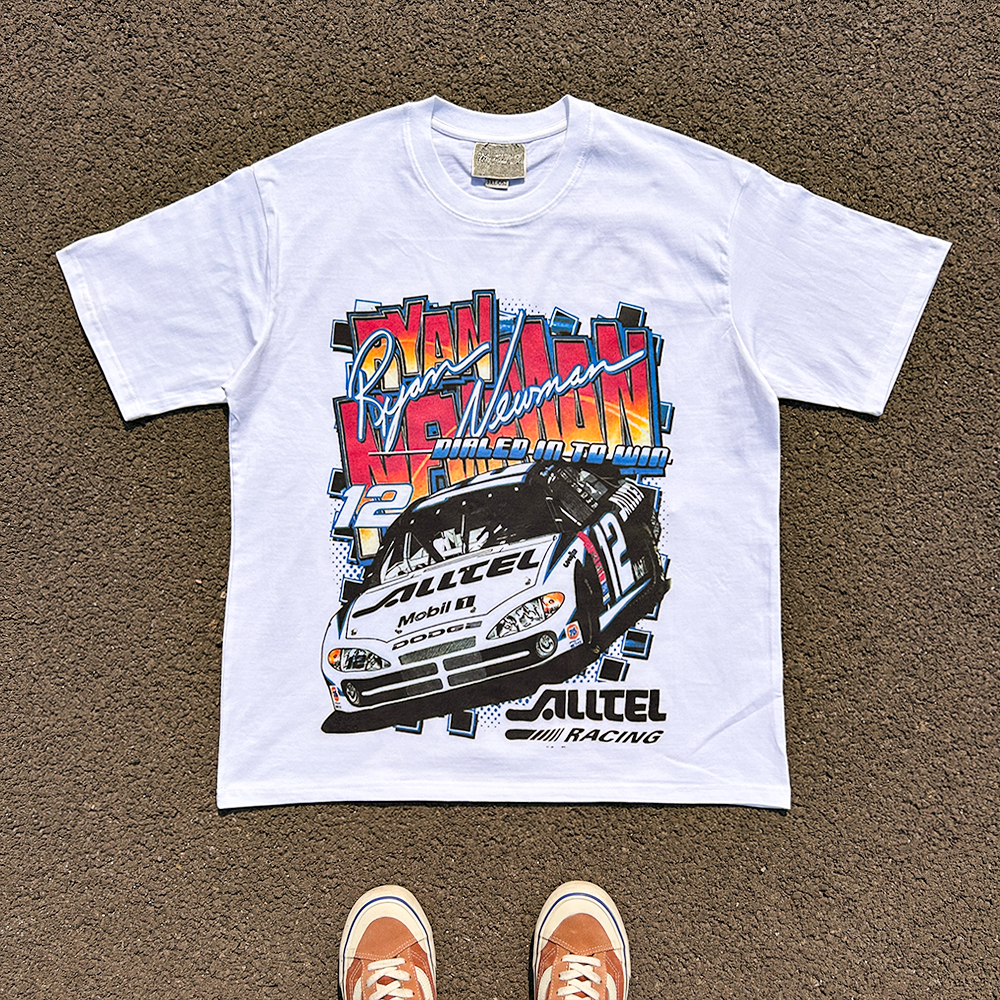 Wang Youbing Studio! ALLTEL Racing 260g 100% Cotton Tee