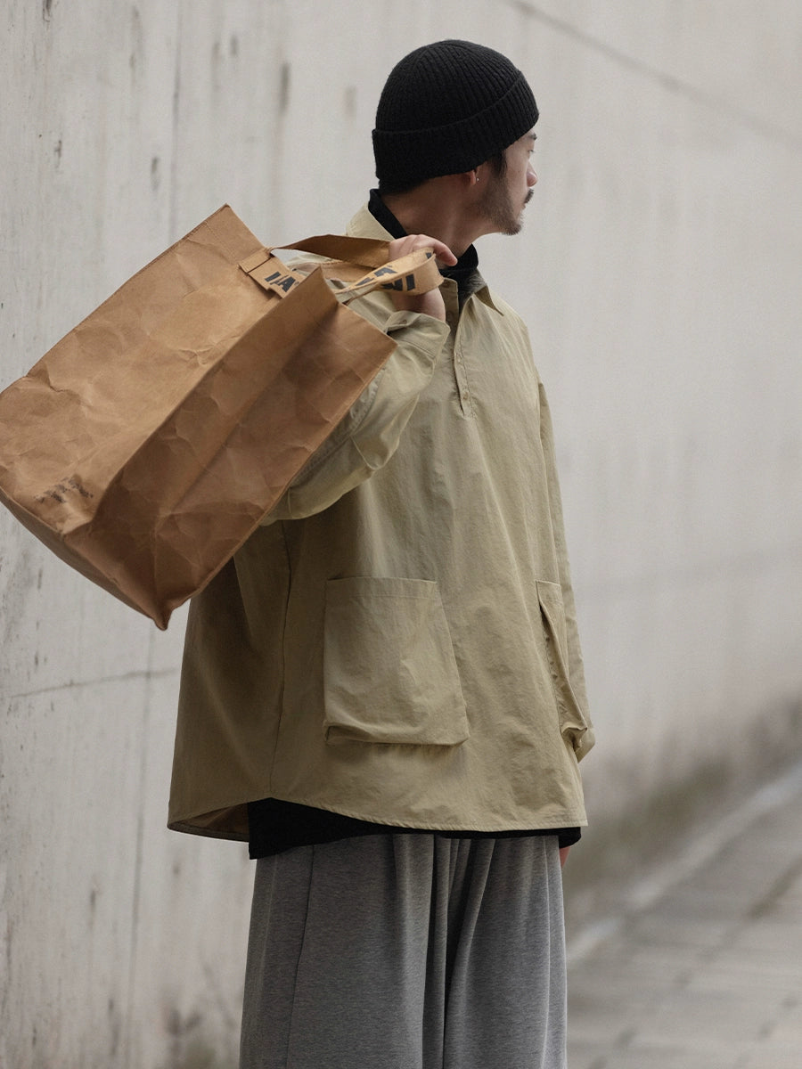 NOEARS Vintage Lapel Shirt