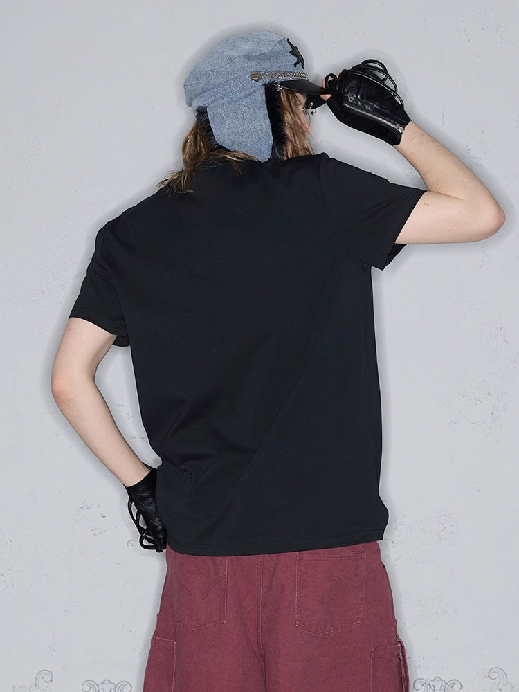 Rocawear Masked Alphabet Print Slim Tee