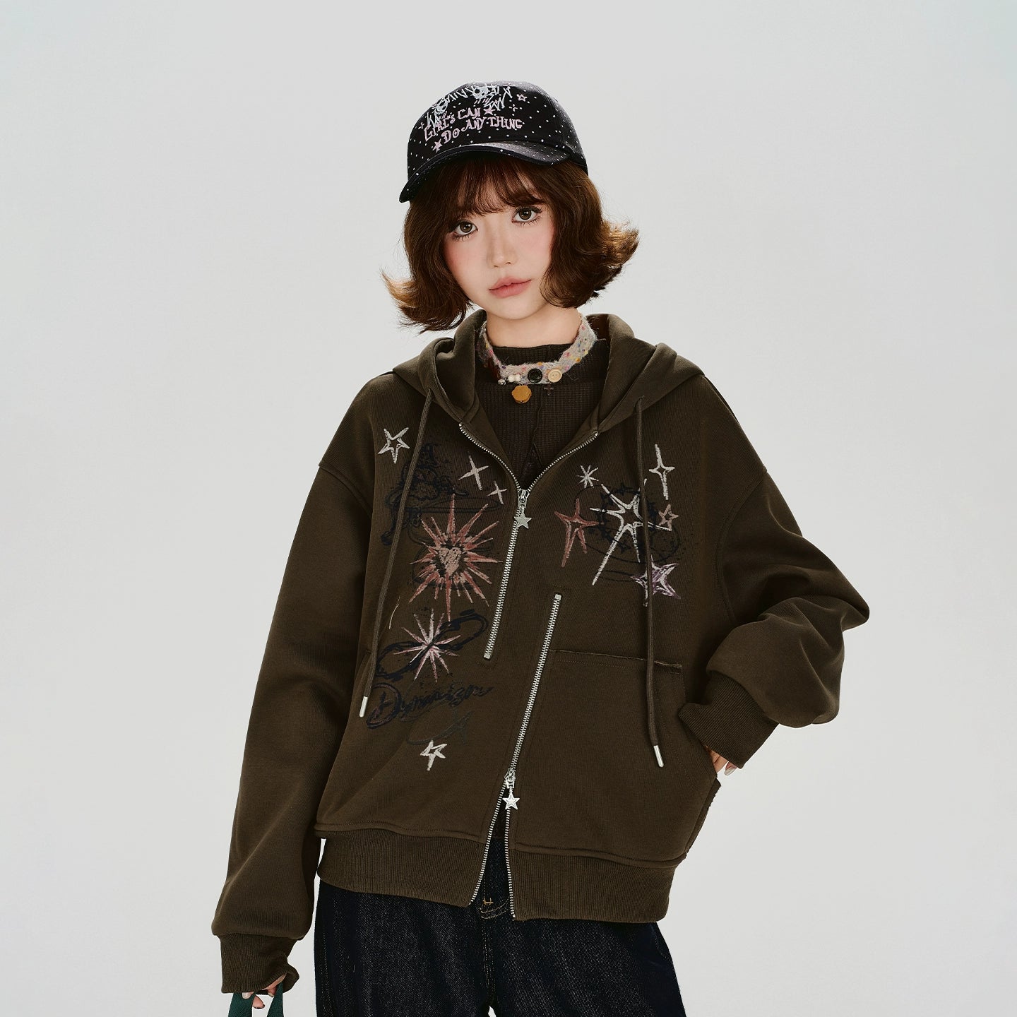 Girlyhalo Pullover Casual Hooded Coat