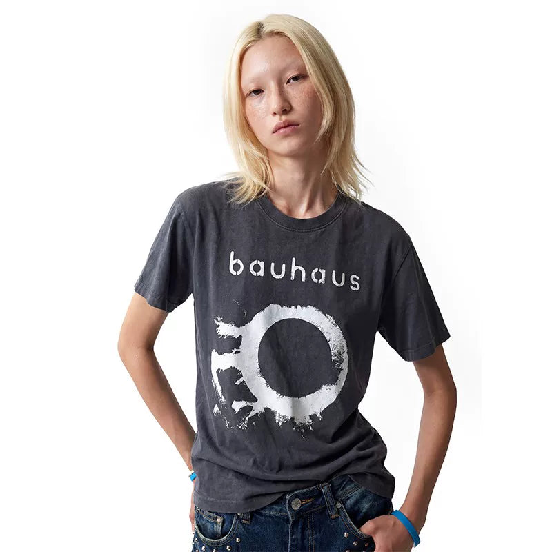 EME Rock Print Loose Casual Tee