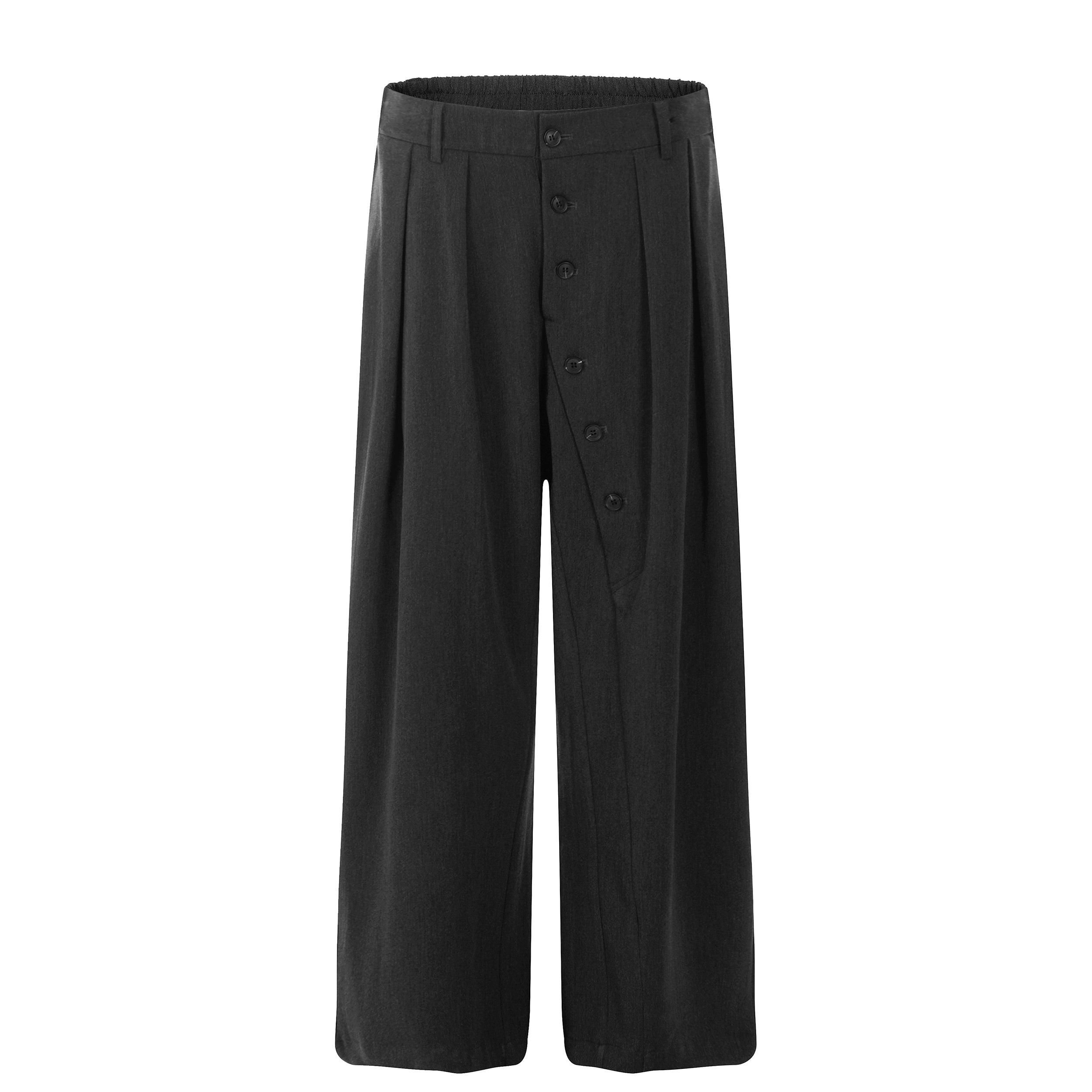 BTSG ring-breasted deconstructed high-end loose Pants