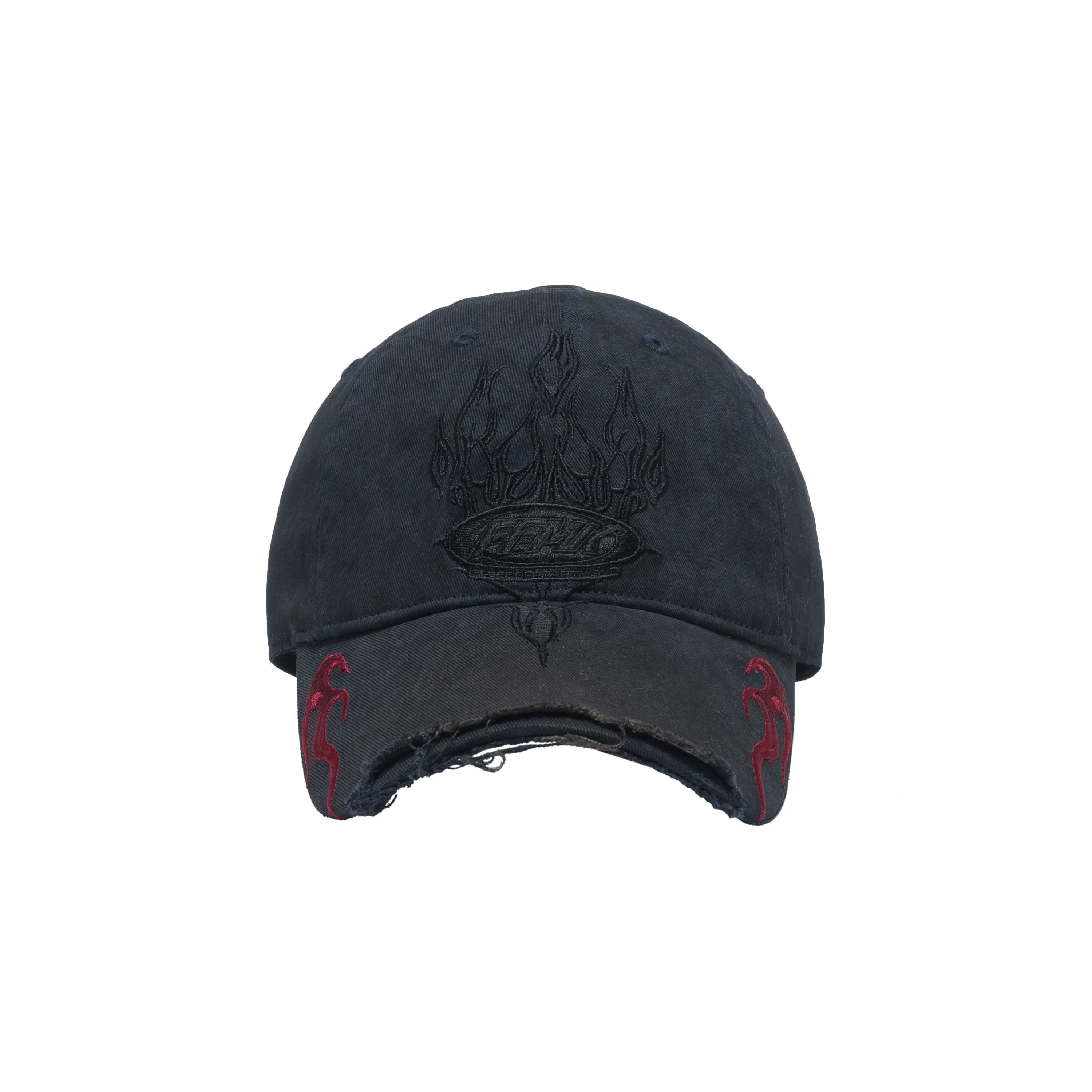Fleamarket Vintage Flame Embroidered Cap