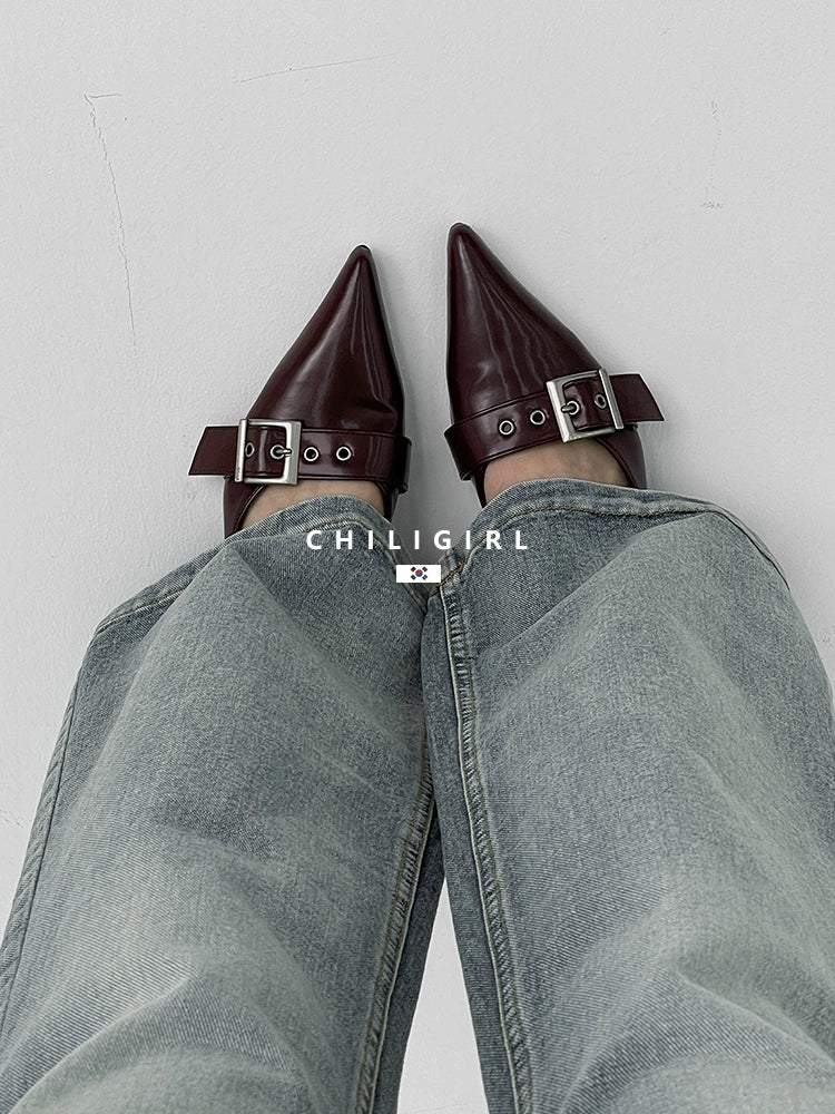 CHILIGIRL Pointed High-heeled Sandals