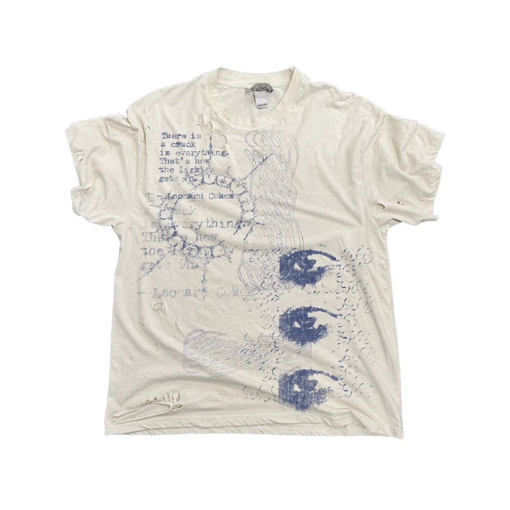 SHIBU Old Round Neck Casual Tee