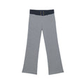 Audwyn Vintage Splicing Pocket Low Waist Straight Pants