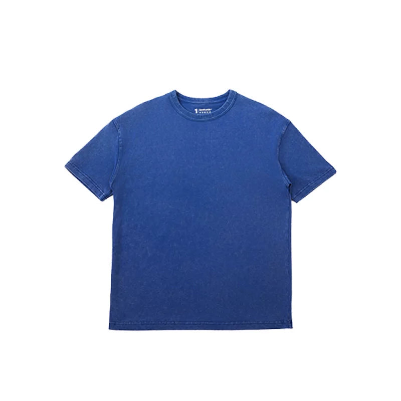 GOODLIVEABLE Old Small Cuff Casual Tee