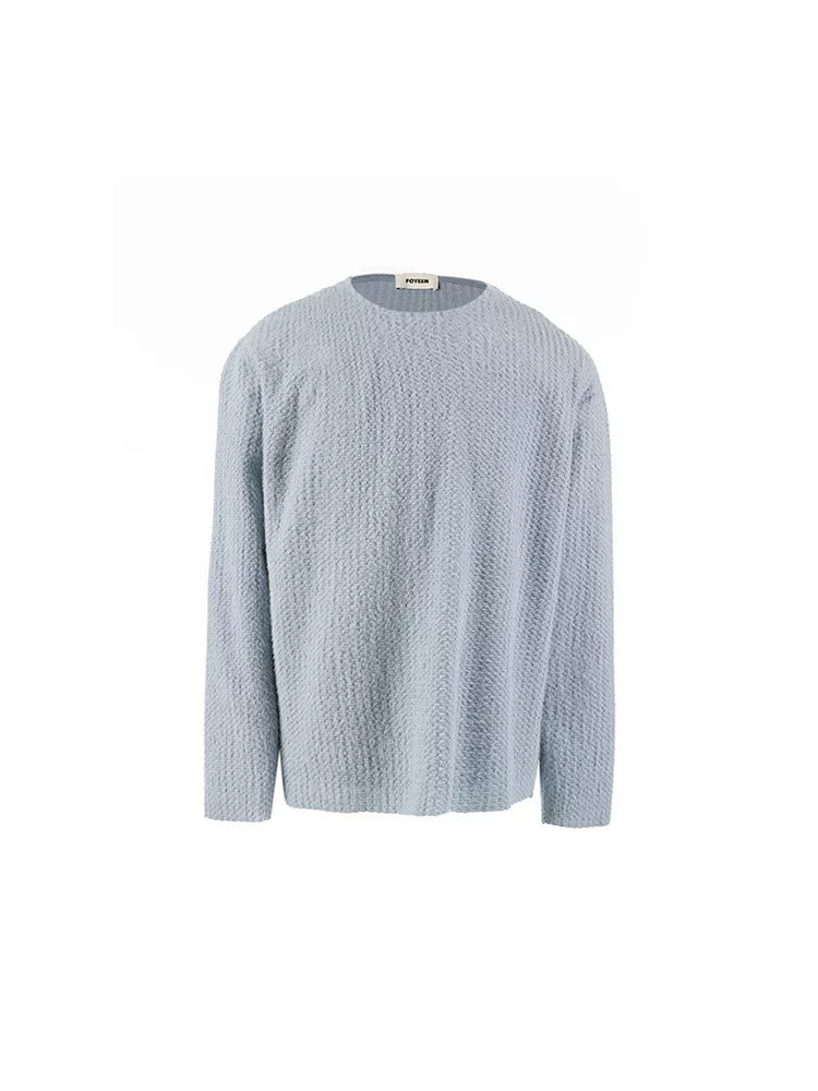 FOYEEN Autumn Plush Multi-Color Cleanfit Casual Long Sleeve