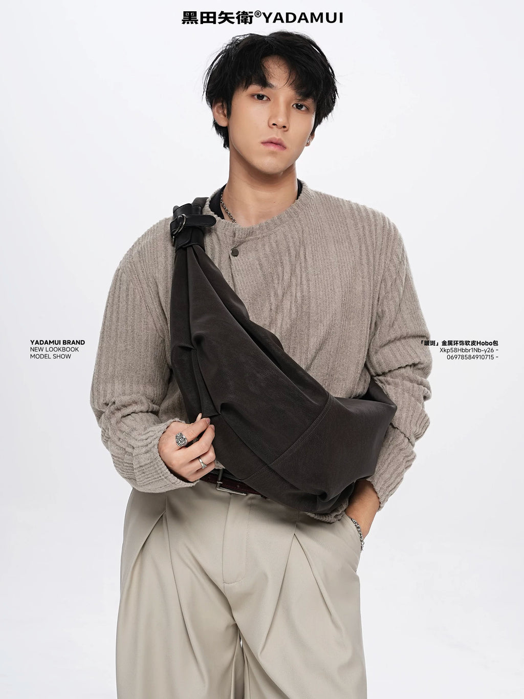 YADAMUI Retro Niche Shoulder Messenger Bag