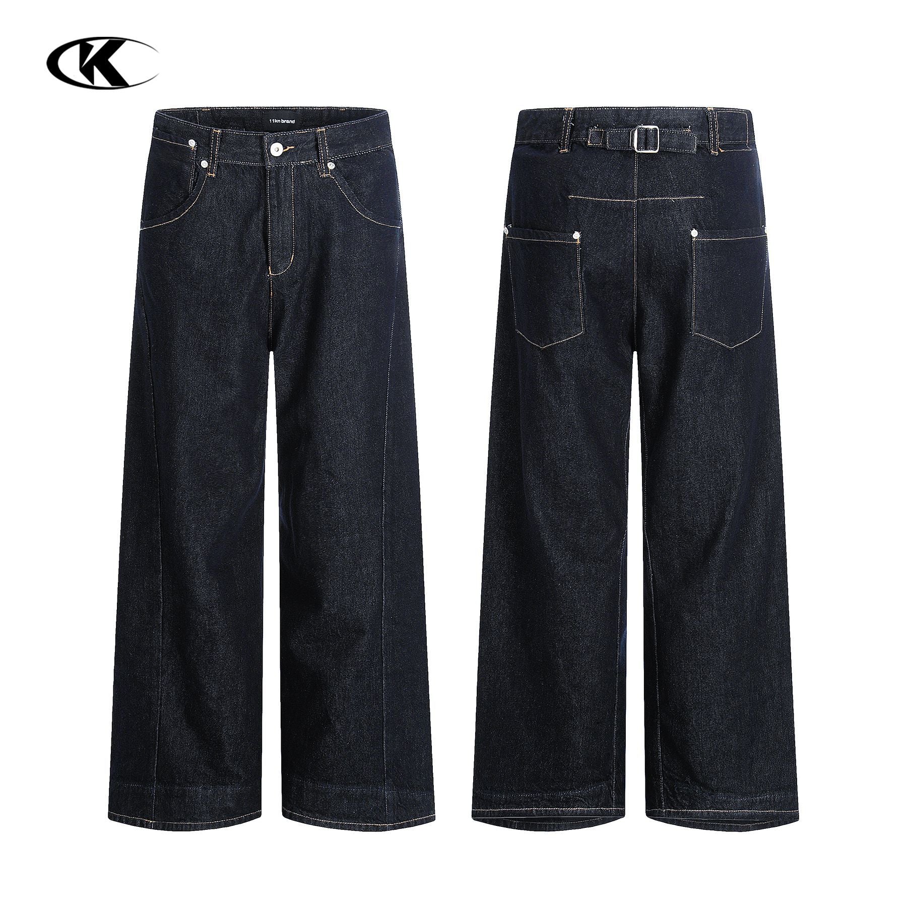 11KN original straight cleanfit loose jeans