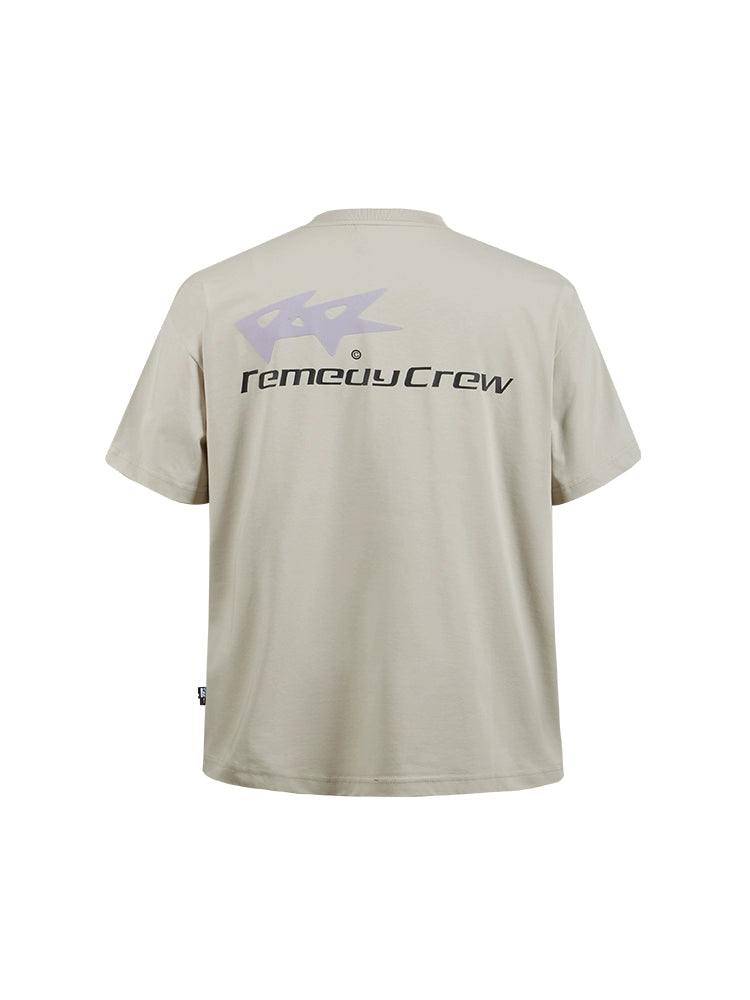 Remedy Flocking Printed Short Sleeve Tee