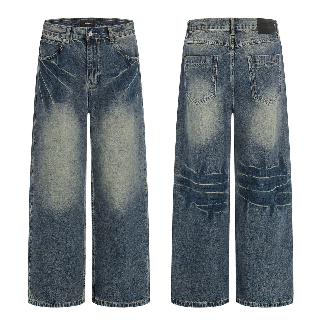 11KN Retro Lightning Straight Jeans