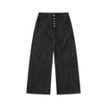 MANUSCRIPT Five-button I-pleated Low-rise Jeans