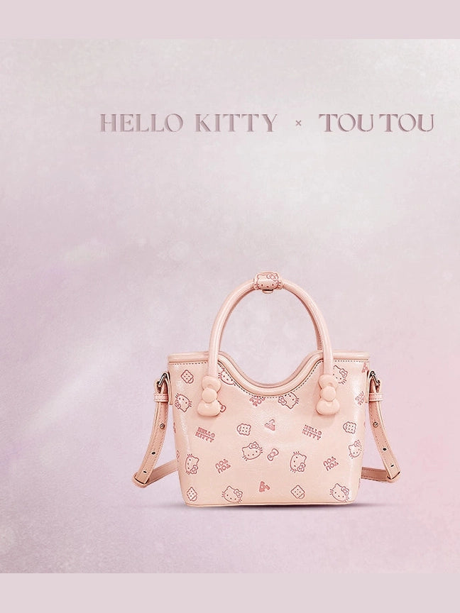 TOUTOU Cute and Sweet HelloKitty Portable Tote Bag