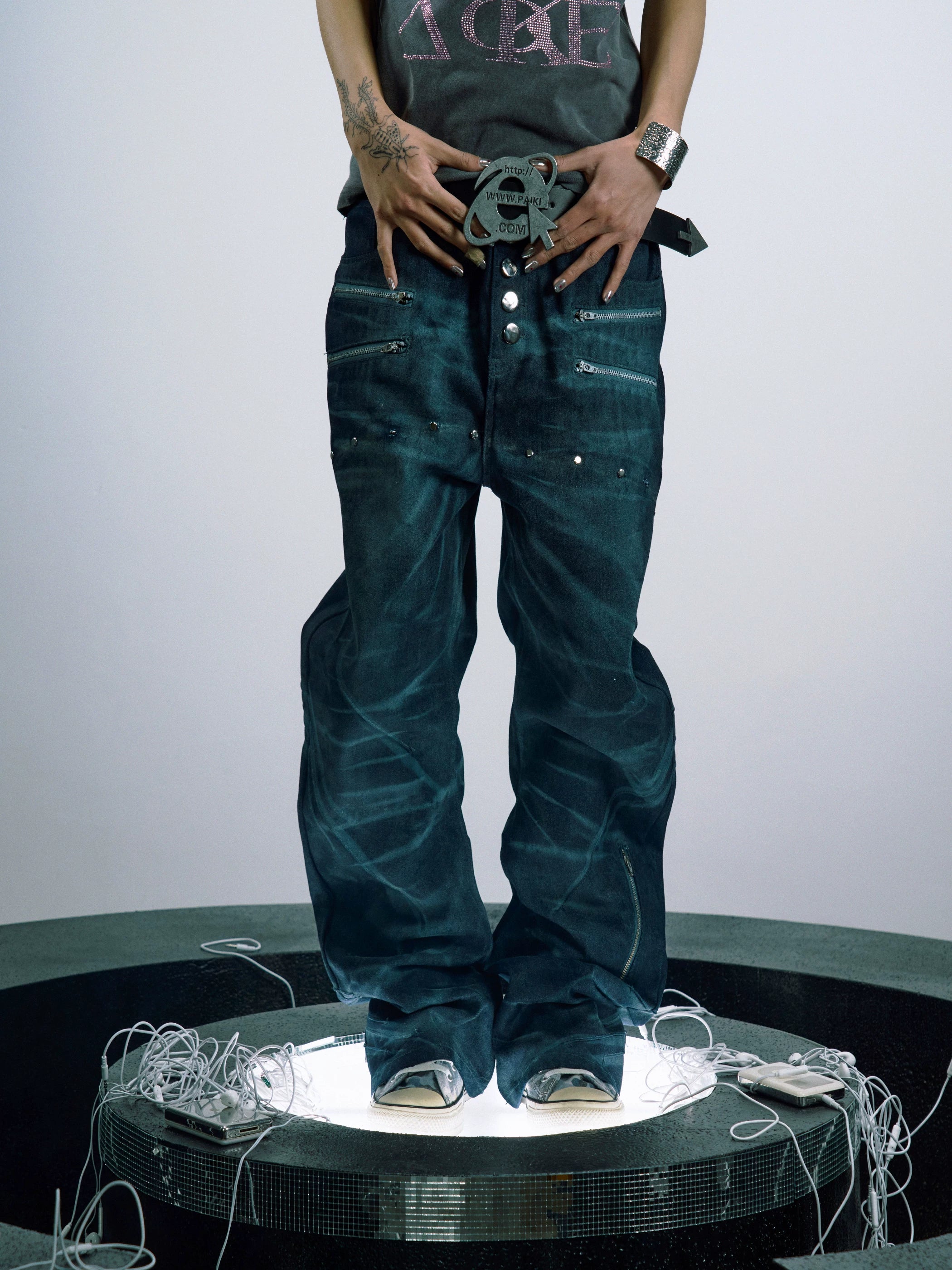 PAIKI Niche Versatile Jeans