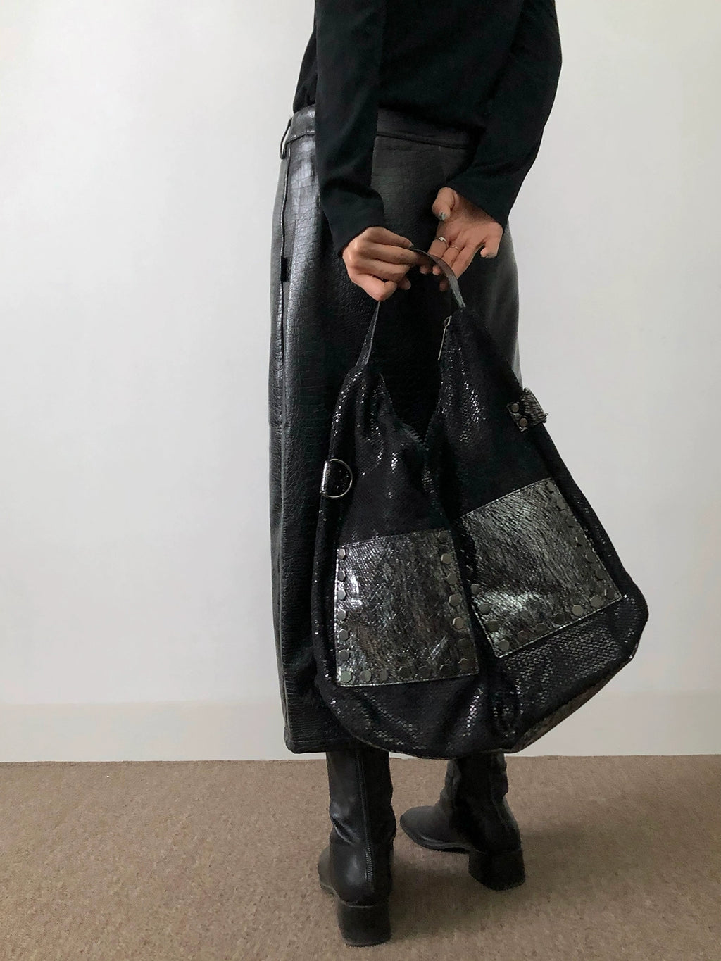 BINGBONG Personalized Flash Splicing Big Bag