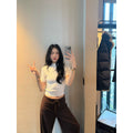 YOUNG KYLIN Short Versatile Knitted Tee