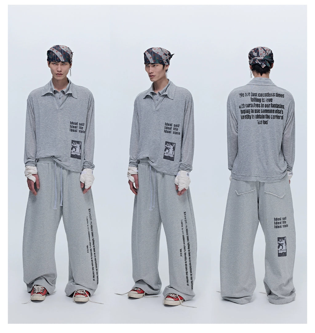 SGW "comfort zone" scimitar silhouette sweatpants