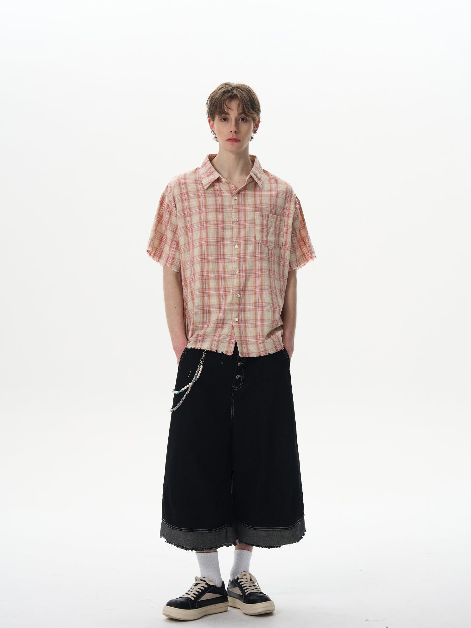 BTSG Plaid Rough Shirt