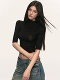 Anna Aneae Small Turtleneck Slim Tee