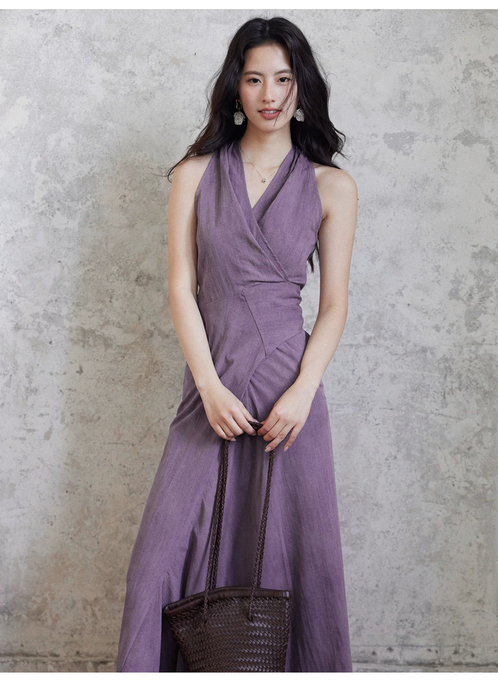 TYANG High-end Neck Dress