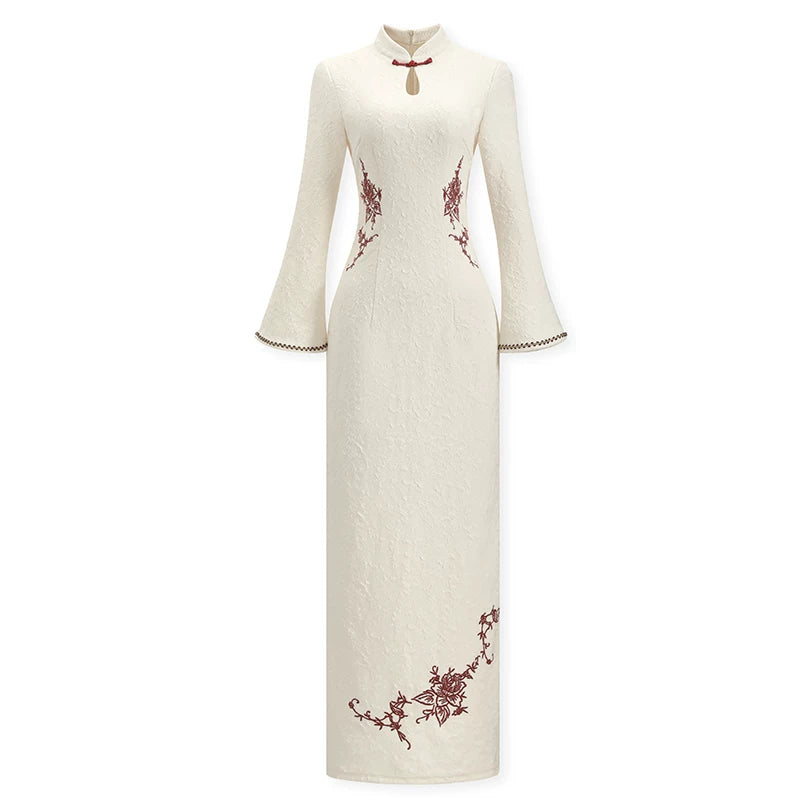 ZIHE Haute Couture Embroidered Dress