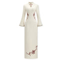 ZIHE Haute Couture Embroidered Dress