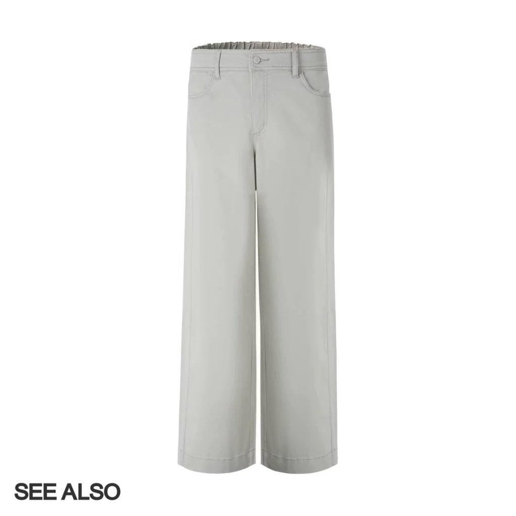 SEE ALSOA Scimitar Wide-leg Casual Versatile Trousers