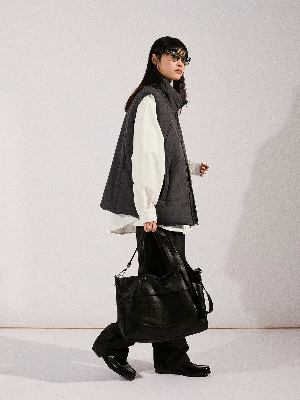 LR MADE Matte Crossbody Shoulder Bag