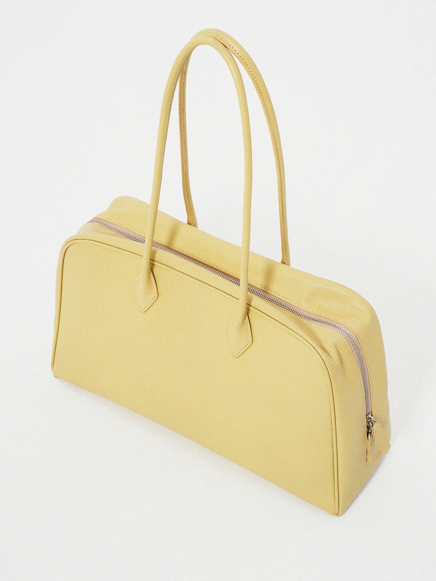 Momogigi Retro First Layer Cowhide Large Capacity Tote Bag