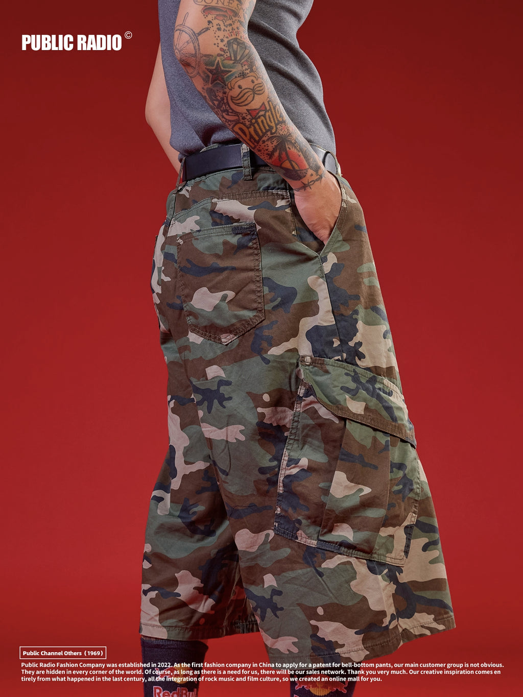 PUBLICRADIO Vintage Heavy Industry Street Combat Pants