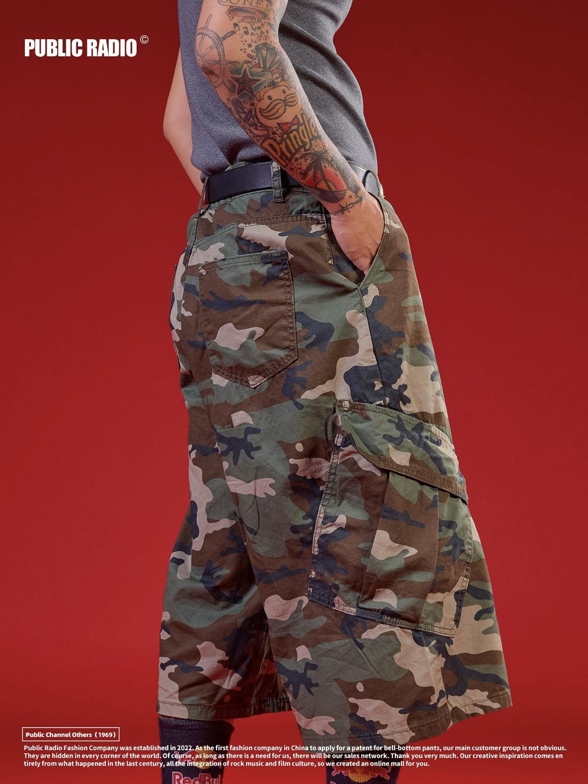 PUBLICRADIO Vintage Heavy Industry Street Combat Pants