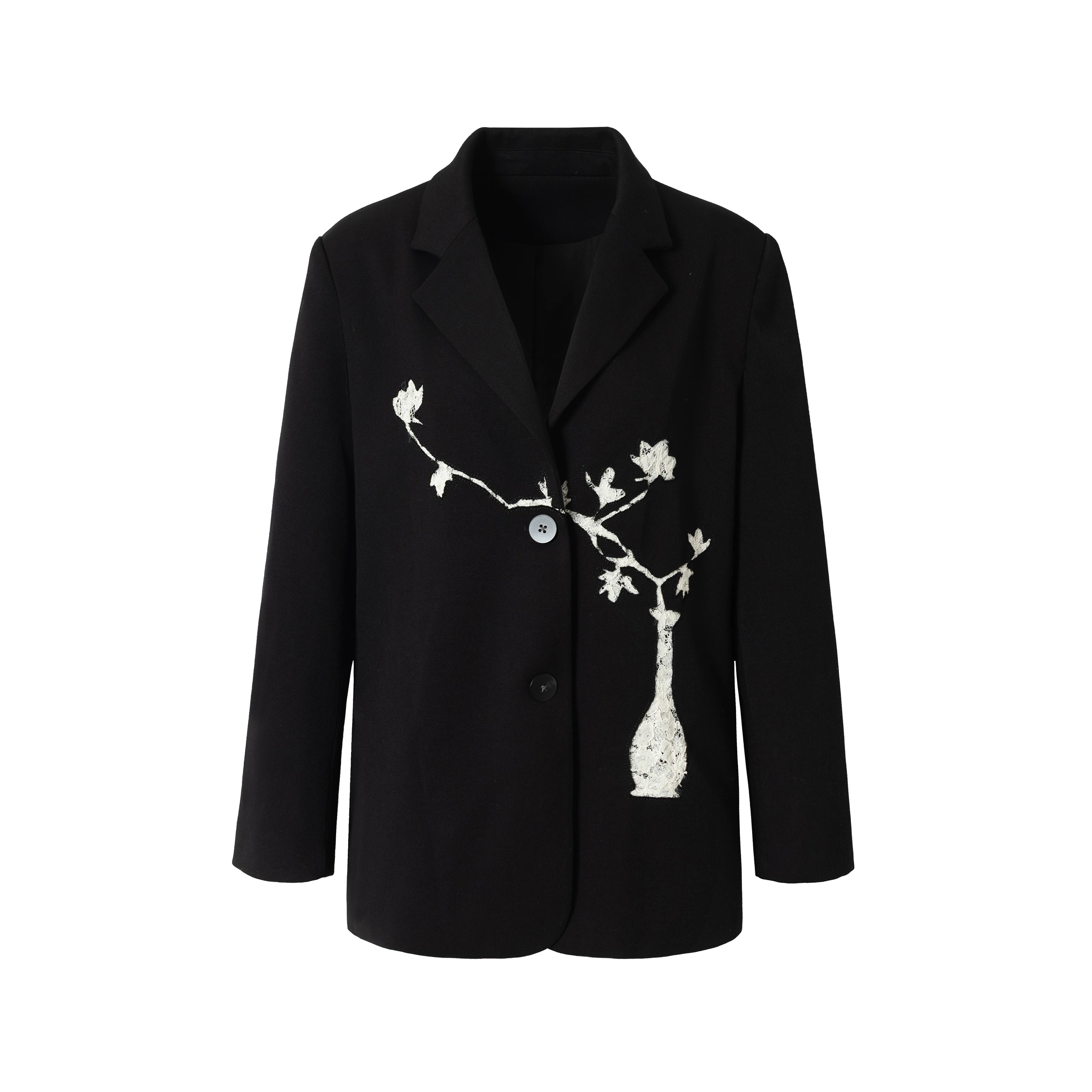 LOUMUTAKU New Chinese Magnolia Suit