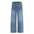 11KN Retro Straight Loose Wide Leg Jeans