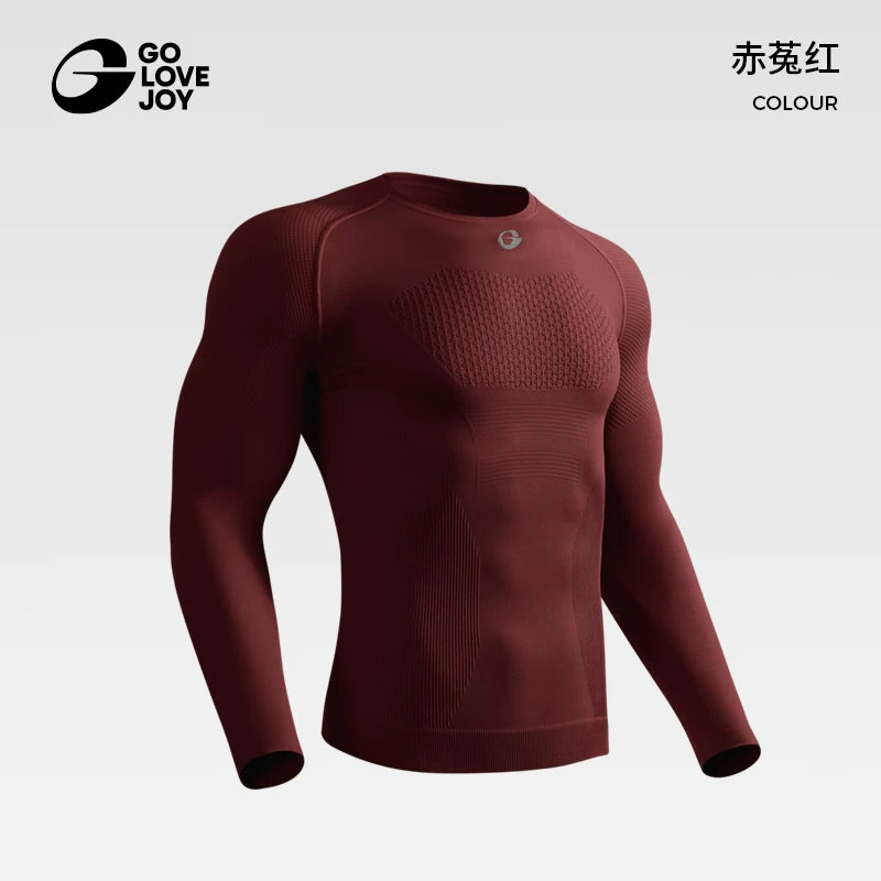 Golovejoy Quick-drying, Moisture-wicking Sports Long Sleeves