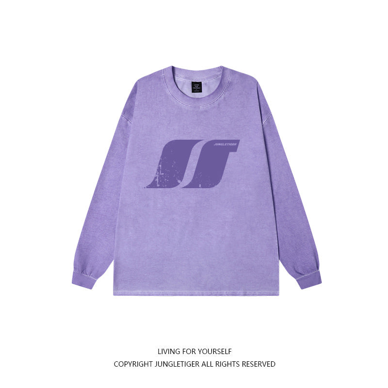 Jungle Tiger Lavender Scent Couple Long Sleeve