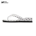 Donkey Polka Dot Wedge Heel Wear Platform Slippers