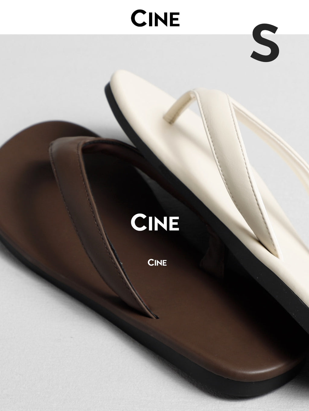 Cebostin Minimalist Flat-bottomed Pinch Slippers