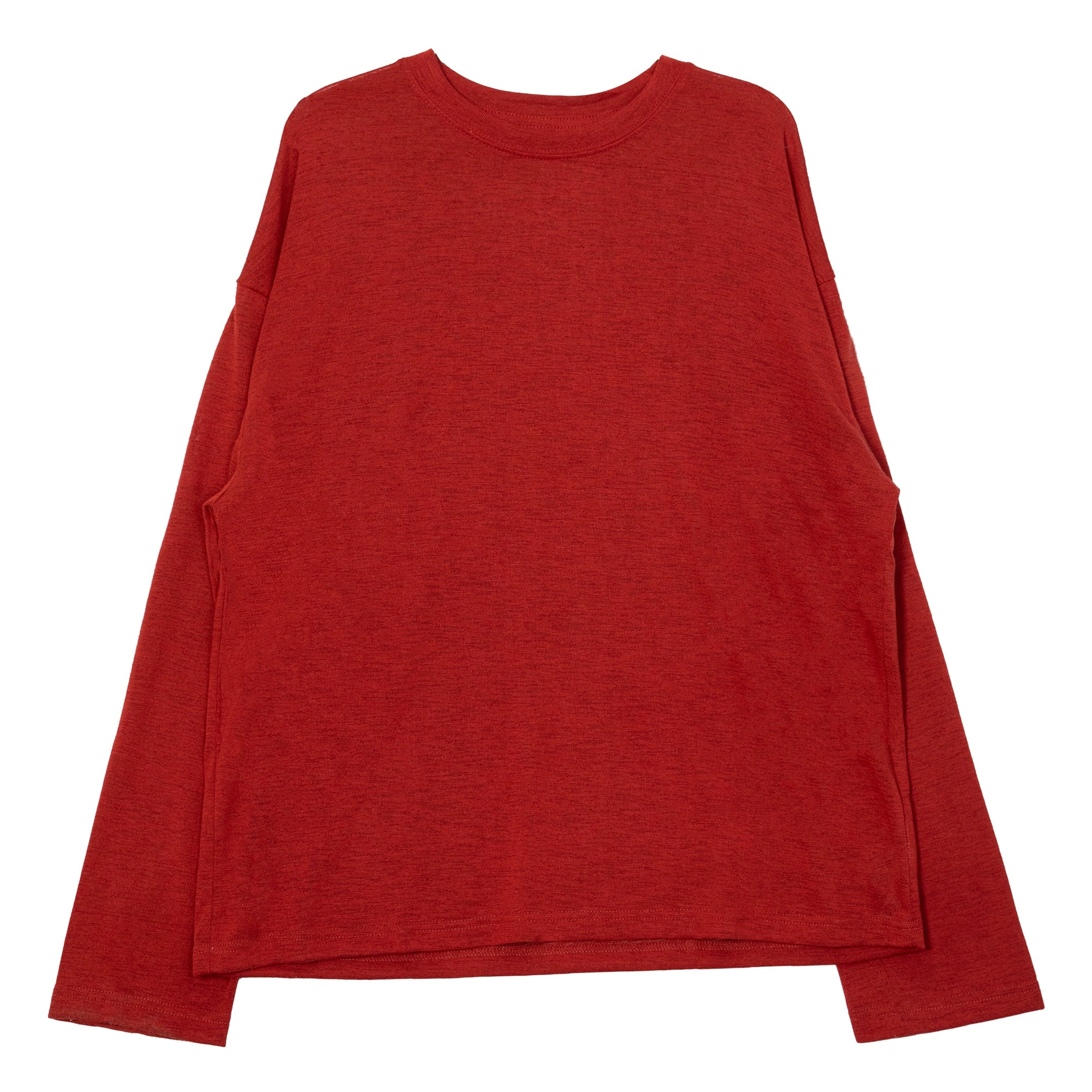 RHOMEHOUSE Lazy Loose Crew Neck Long Sleeves