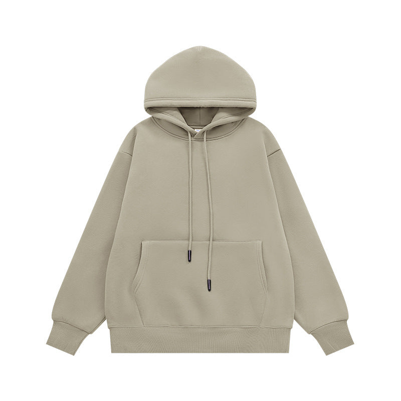 Inflation Casual Versatile Fleece Hooded Sweater