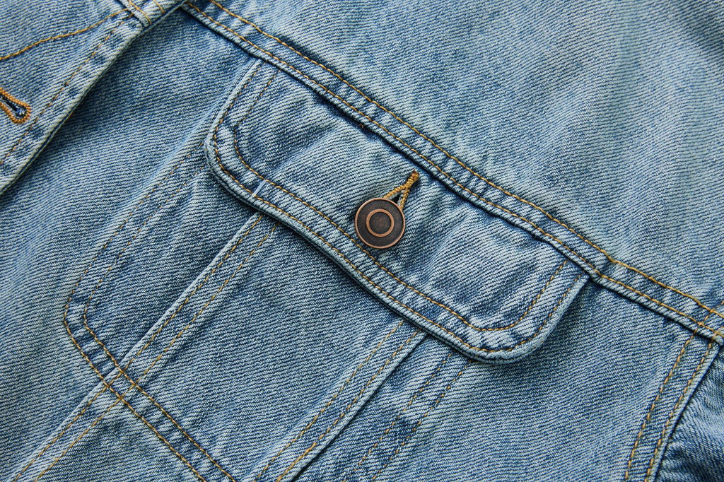 EME Plaid Vintage Premium Denim Jacket