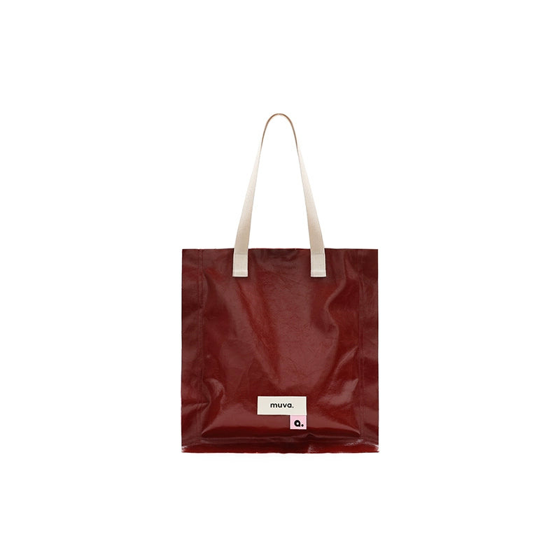 MUVA Flat Waterproof Canvas Shoulder Bag