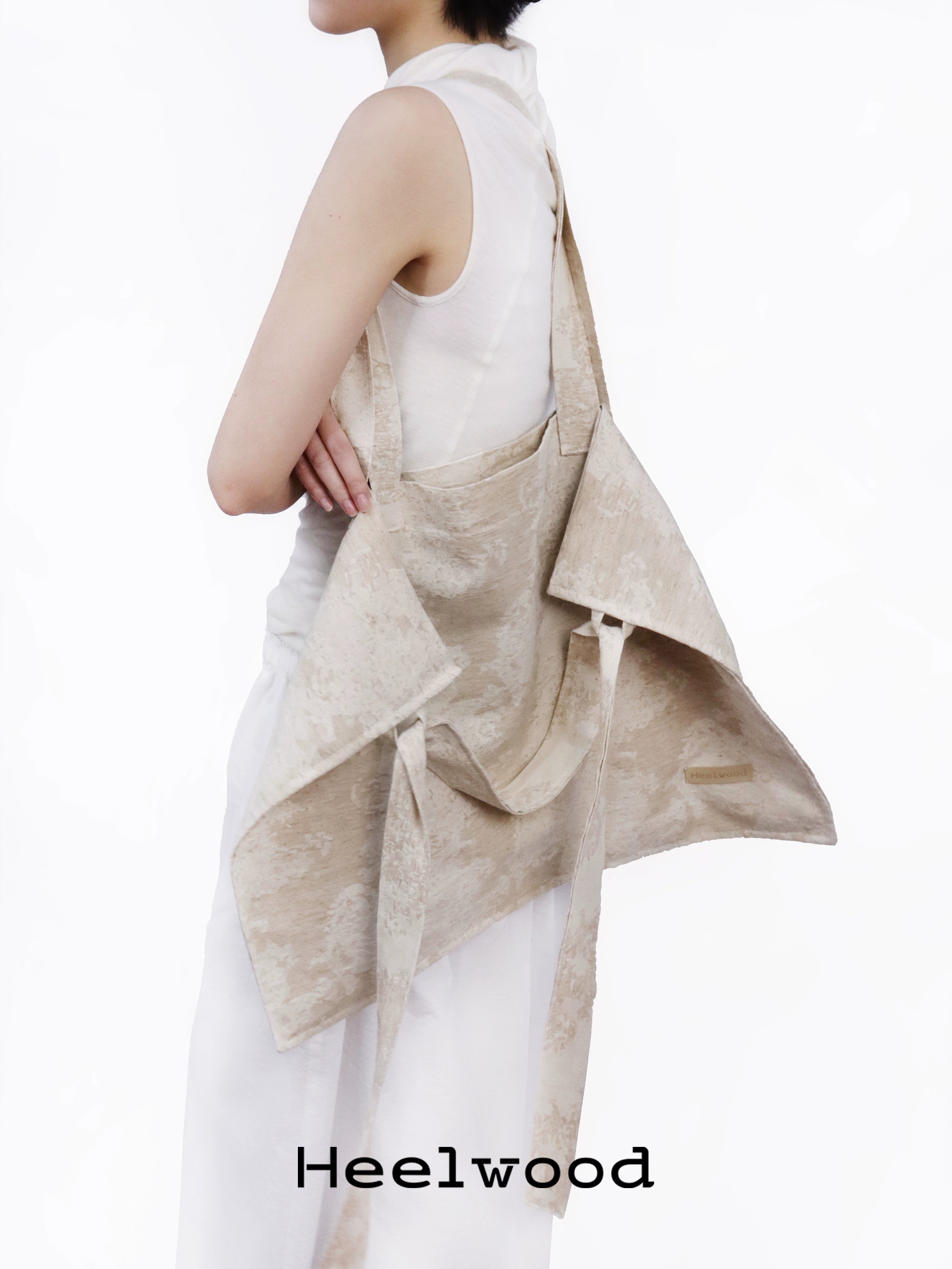 Heelwood Jacquard Large Capacity Tote Shoulder Crossbody Bag