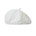YORSOY Embossed Textured Face Small Casual Beret