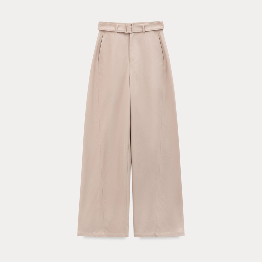 EGGKA High Waist Straight Versatile Casual Pants