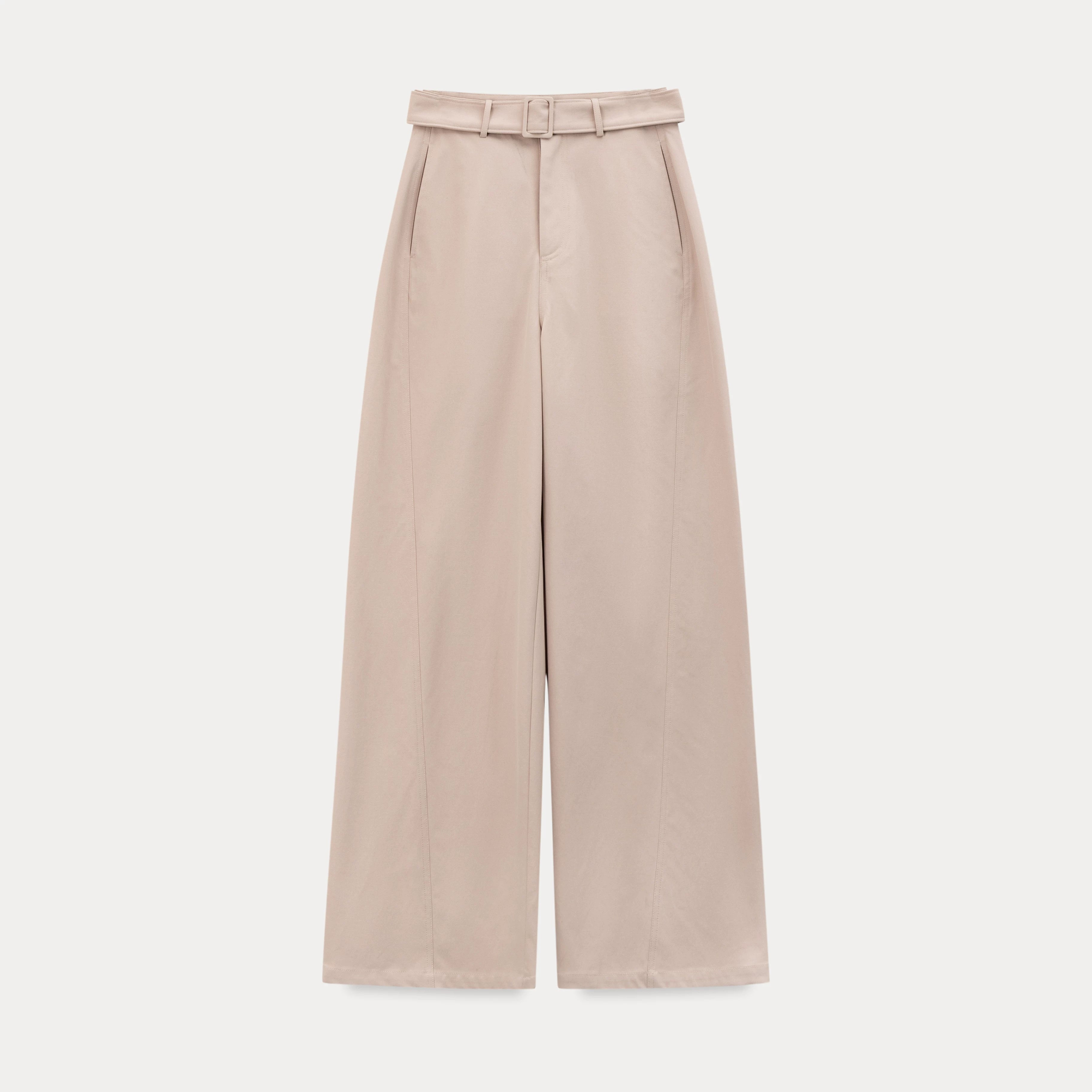 EGGKA High Waist Straight Versatile Casual Pants