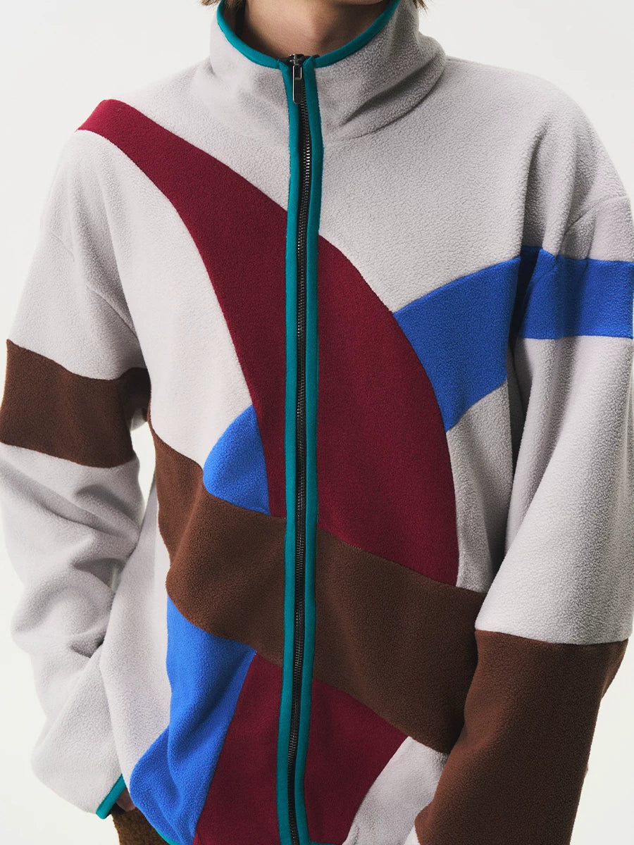 CNEW Vintage Spliced Loose Jacket