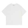 GOODLIVEABLE Simple Slightly Loose Small Neckline Tee