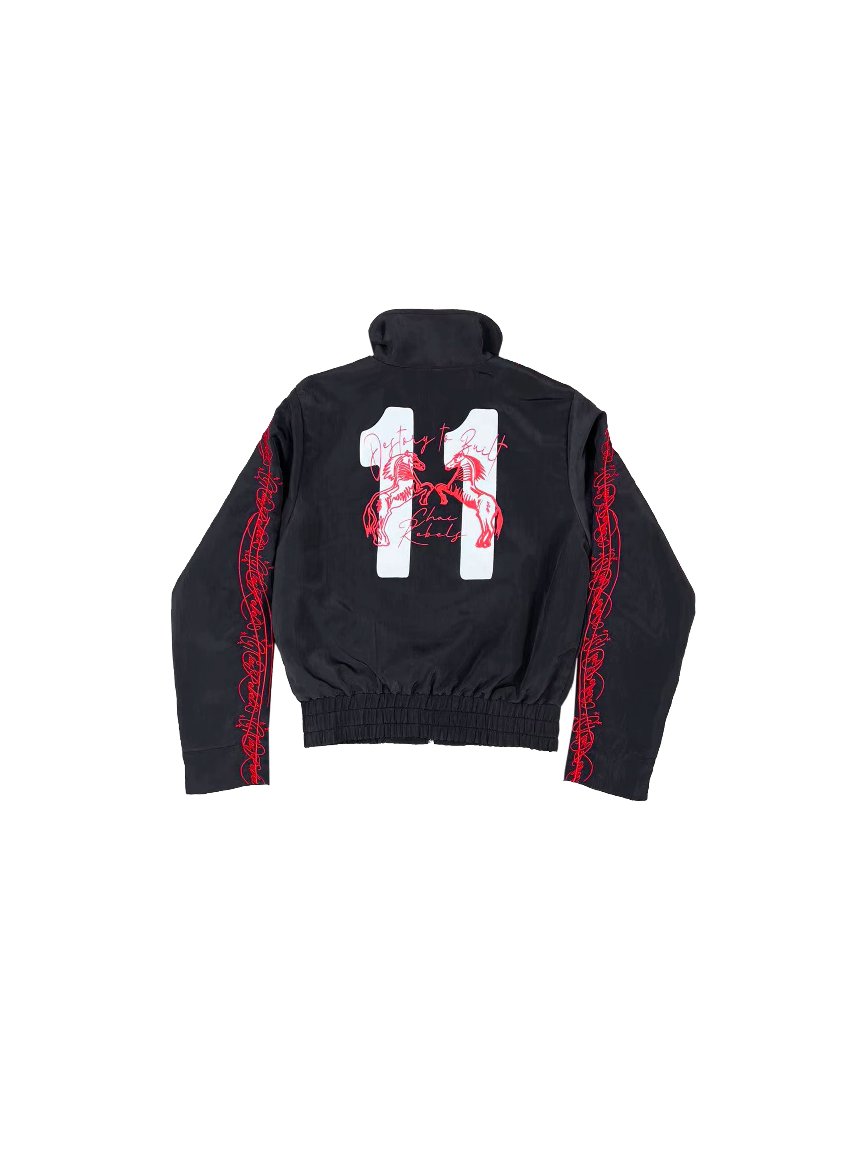 CHAI Pegasus Star Three-dimensional Embroidery Printed Nylon Sports Set