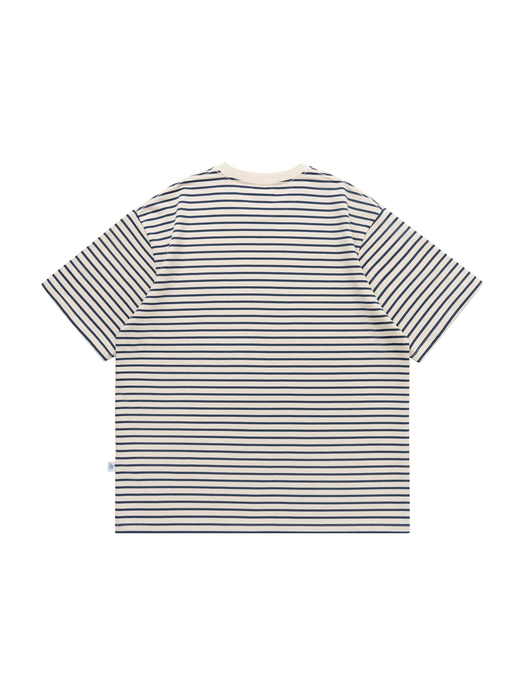 BENT IDEA Vintage Striped Casual Tee